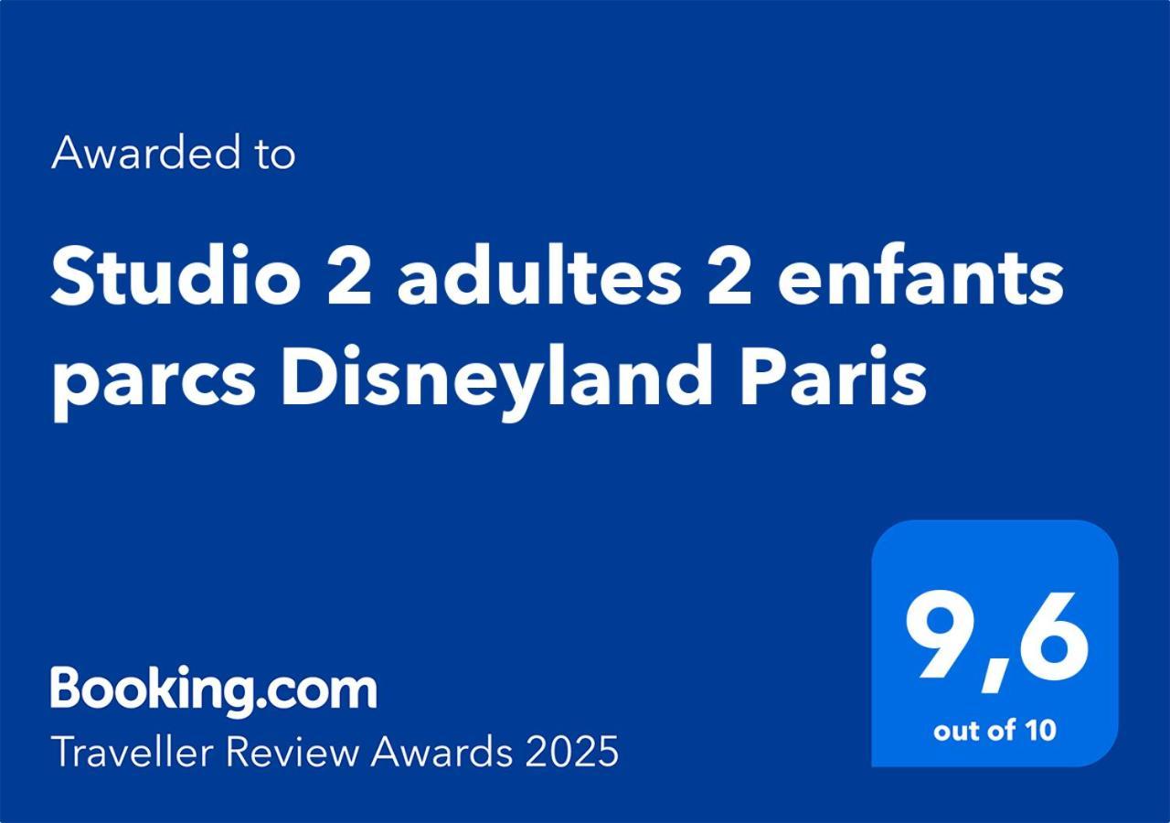 Studio 2 Adultes 2 Enfants Parcs Disneyland Paris Montévrain Eksteriør billede